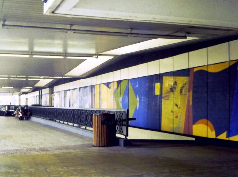 Charter Place Shopping Centre Mural, Watford, UK