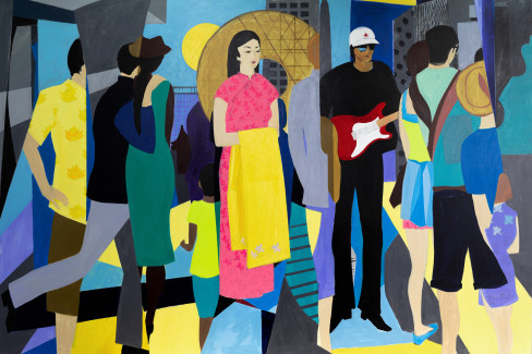 Mural for Yitian Plaza Mall, Shenzhen, China 2019